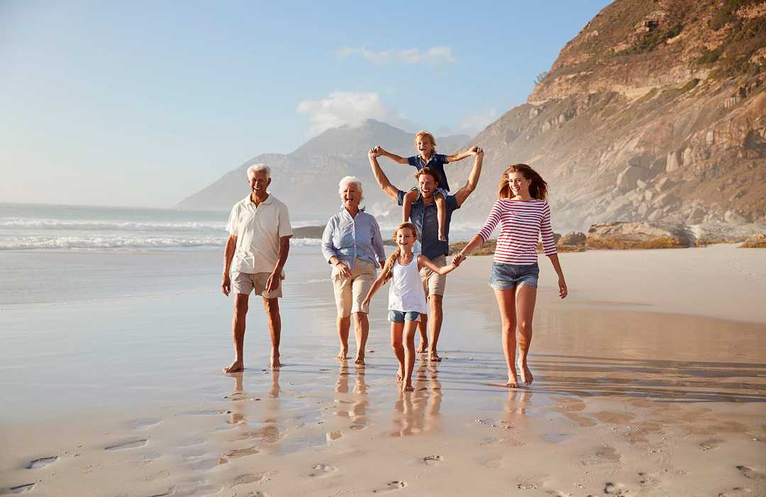 Cape Town, South Africa Family on Cape Town beach where curiosity is activated rather than managed.