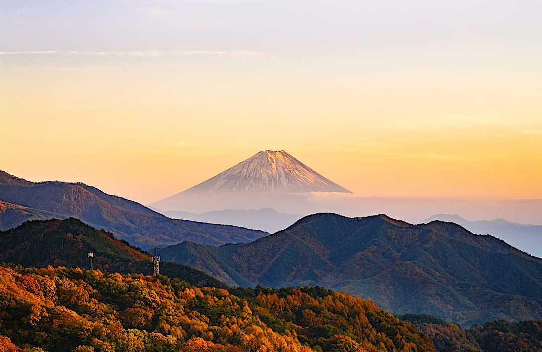 Mount Fuji, Japan.
