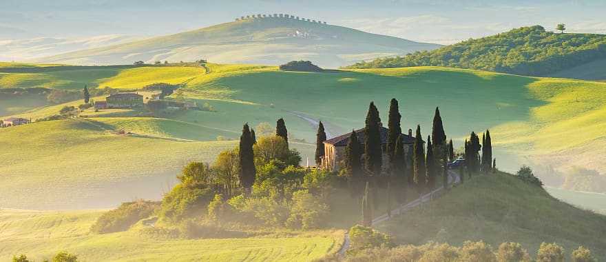 Beautiful landscape in Tuscany, Italy