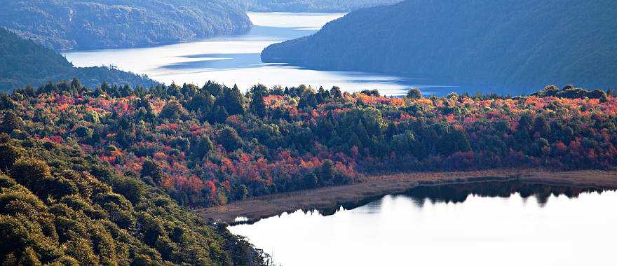 Patagonia during autumn in Argentina