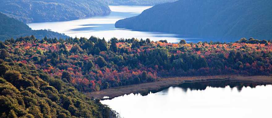 Patagonia during autumn in Argentina