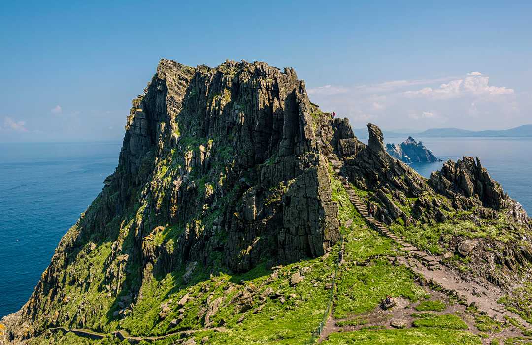 Skellig Michael in Co Kerry, Ireland