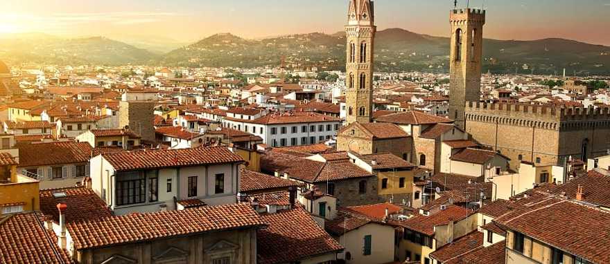 Florence in the morning sun, Italy Florence in the morning sun, Italy