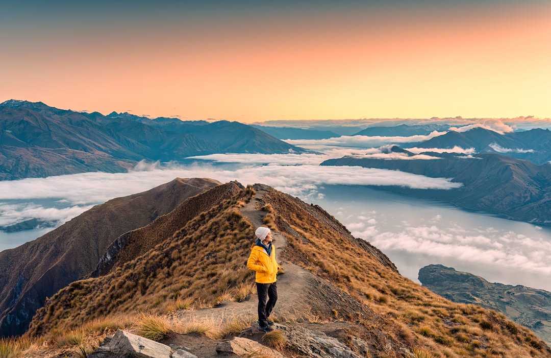 Mountain in the Wana region, New Zealand