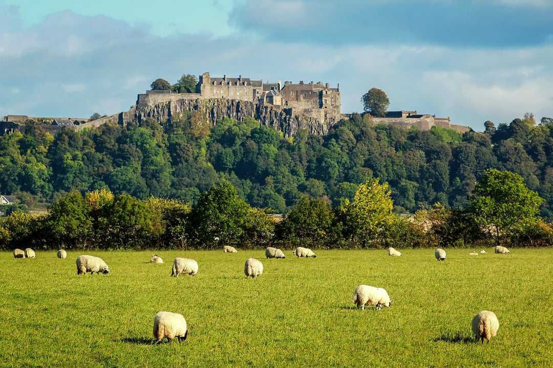 Stirling Castle in Scotland