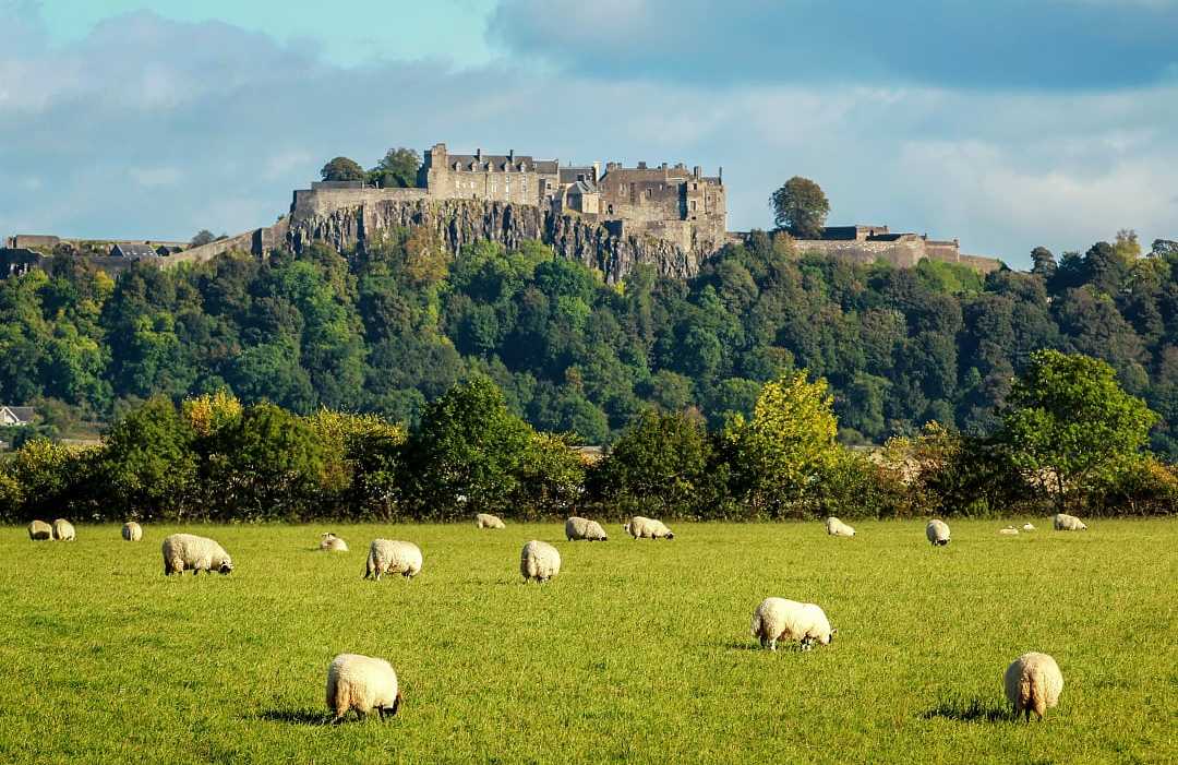 Stirling Castle in Scotland