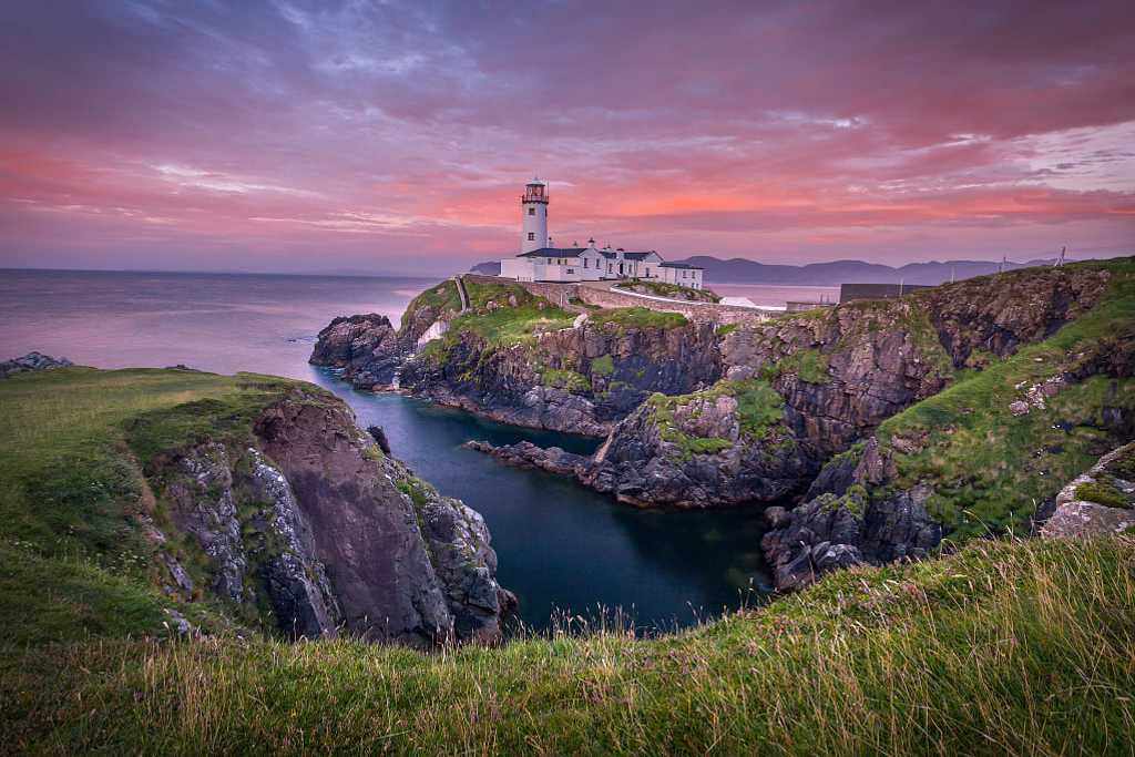 Fanad Head Lighthouse in Donegal, Ireland