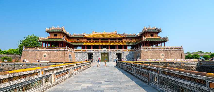 Dai Noi Palace complex in Hue, Vietnam