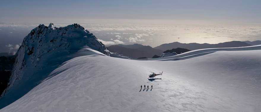 Darran Mountain Milford Sounds Fiordland. Photo courtesy of Glacier Southern Lakes Helicopters