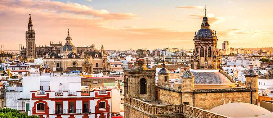 Seville skyline, Spain