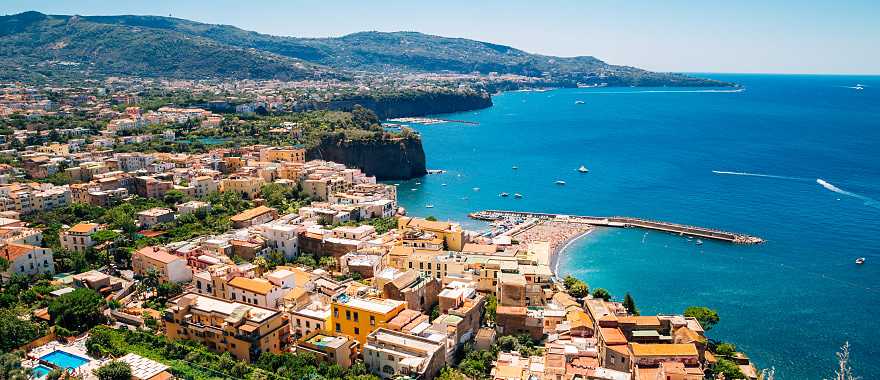 Sorrento coast  in Italy