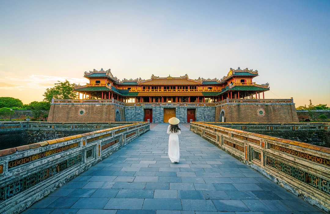 Hue, Vietnam The Hue Citadel in Hue, Vietnam