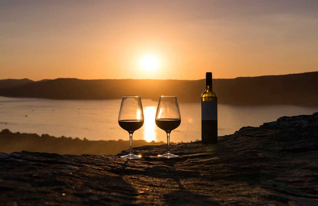 A sunset in Australia. A sunset in Australia.