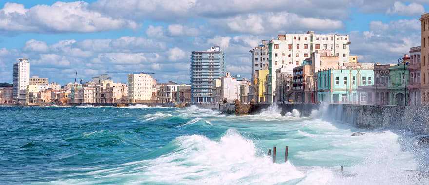 Malecon of Havana in Cuba