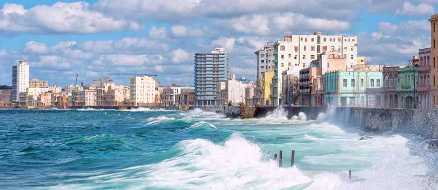 Malecon of Havana in Cuba