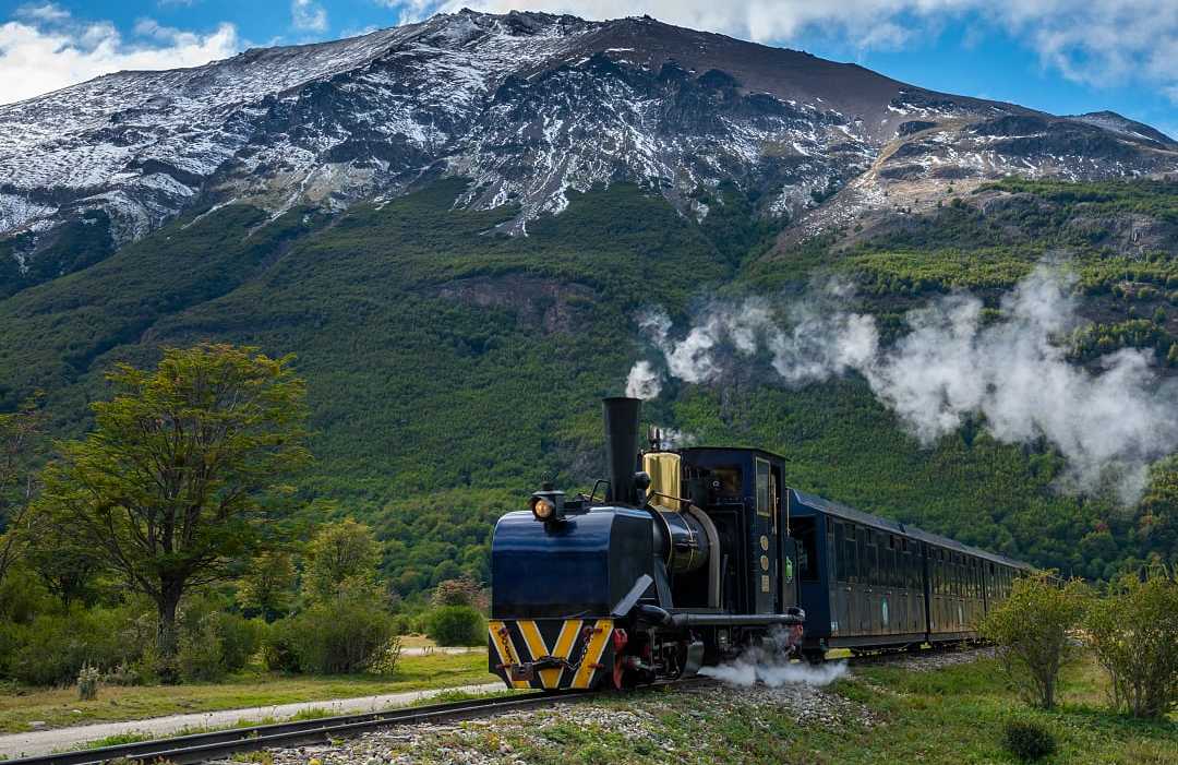 End of the World Train, Ushuaia, Argentina. End of the World Train, Ushuaia, Argentina.