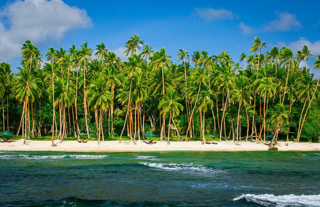 Namale Private Beach on Vanua Levu island, Fiji.  Photo courtesy of Namale Resort & Spa