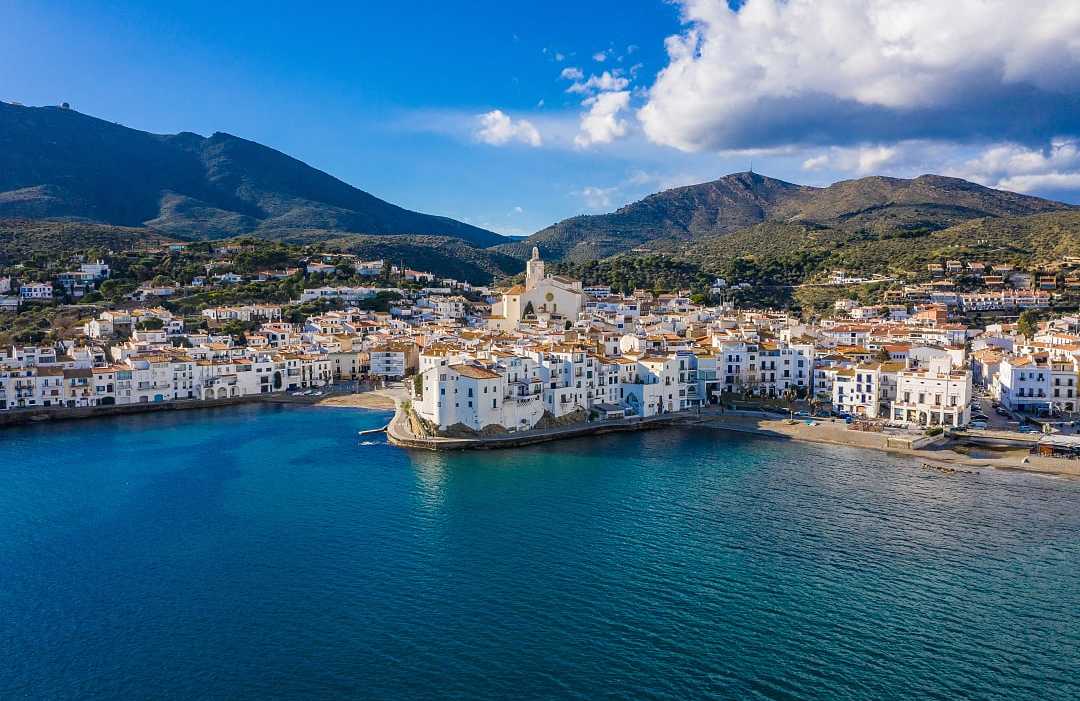 Cadaqués in Catalonia, Spain Beach town of Cadaqués in Catalonia, Spain