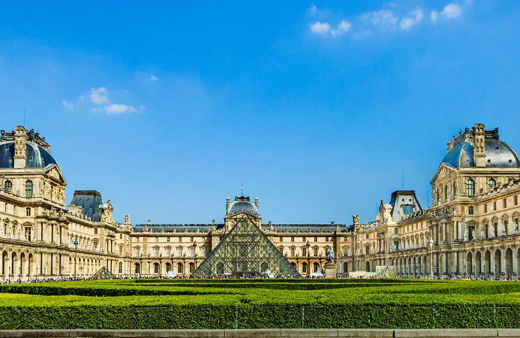 The Louvre in Paris, France