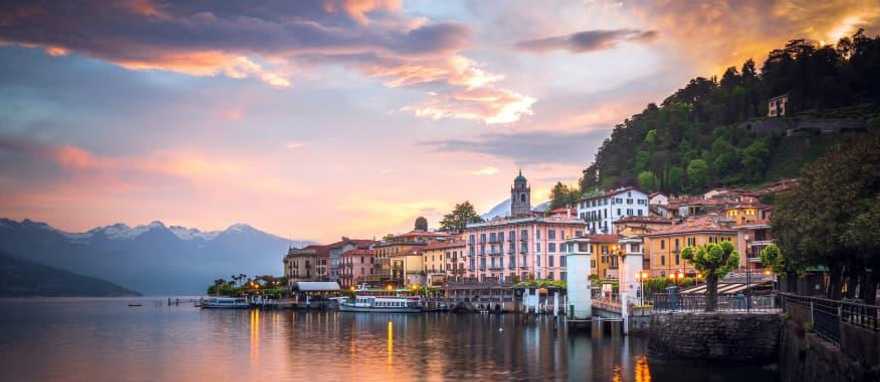 Sunrise at Bellagio, Lake Como, Italy