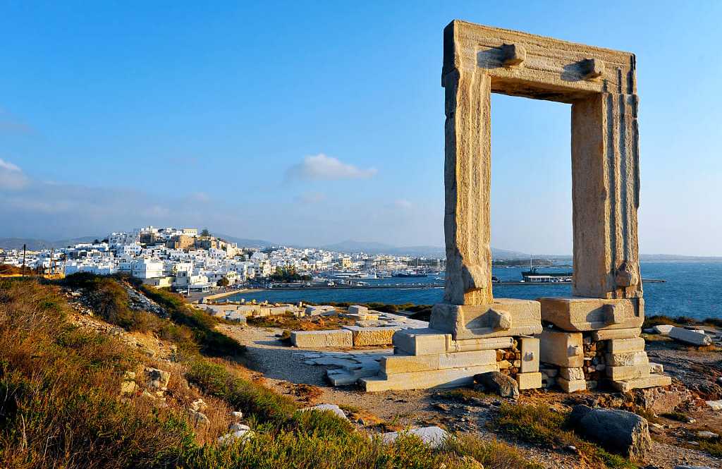 Portara marble gate, Naxos, Cyclades