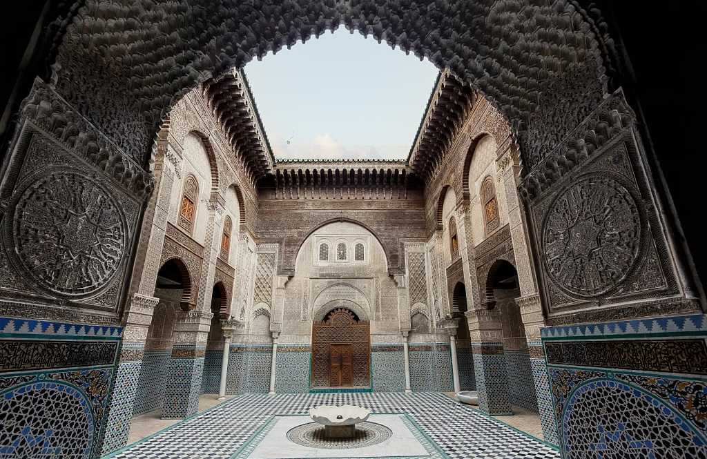 Al-Attarine Madrasa in Fes, Morocco Al-Attarine Madrasa
