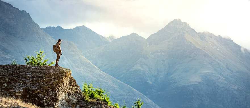 Traveler Expecting New Zealand Wonderful Journey, Queenstown