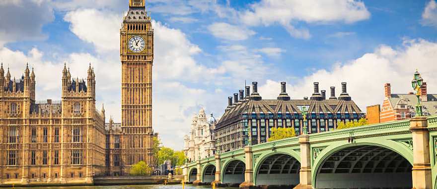 Big Ben and The Houses of Parliament in London