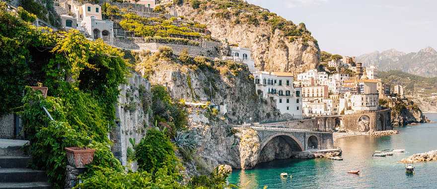 Sorrento on the Amalfi Coast of Italy.