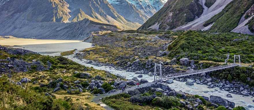 Aoraki National Park in New Zealand