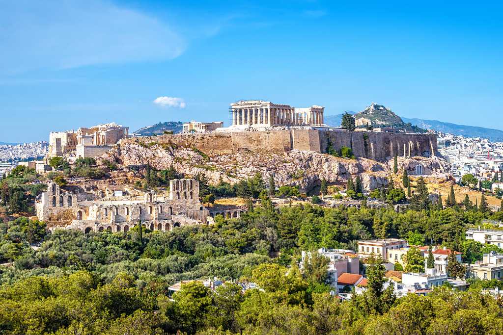 Acropolis in Athens, Greece