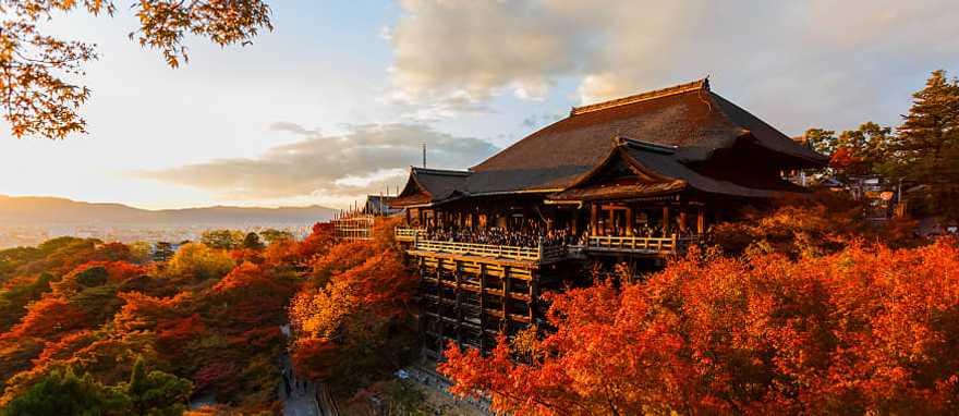 Kiyomizu-dera Temple in Kyoto, Japan