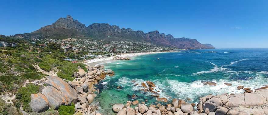 Camps Bay in Cape Town, South Africa