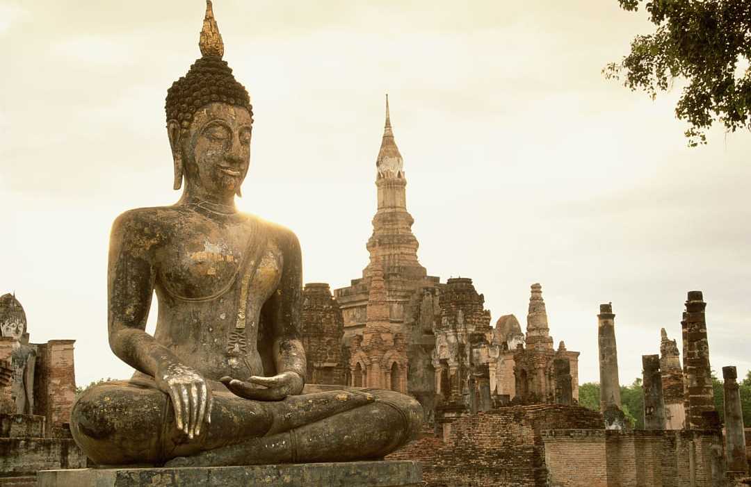Wat Mahathat Temple, Ayutthaya, Thailand. Wat Mahathat Temple, Ayutthaya, Thailand.