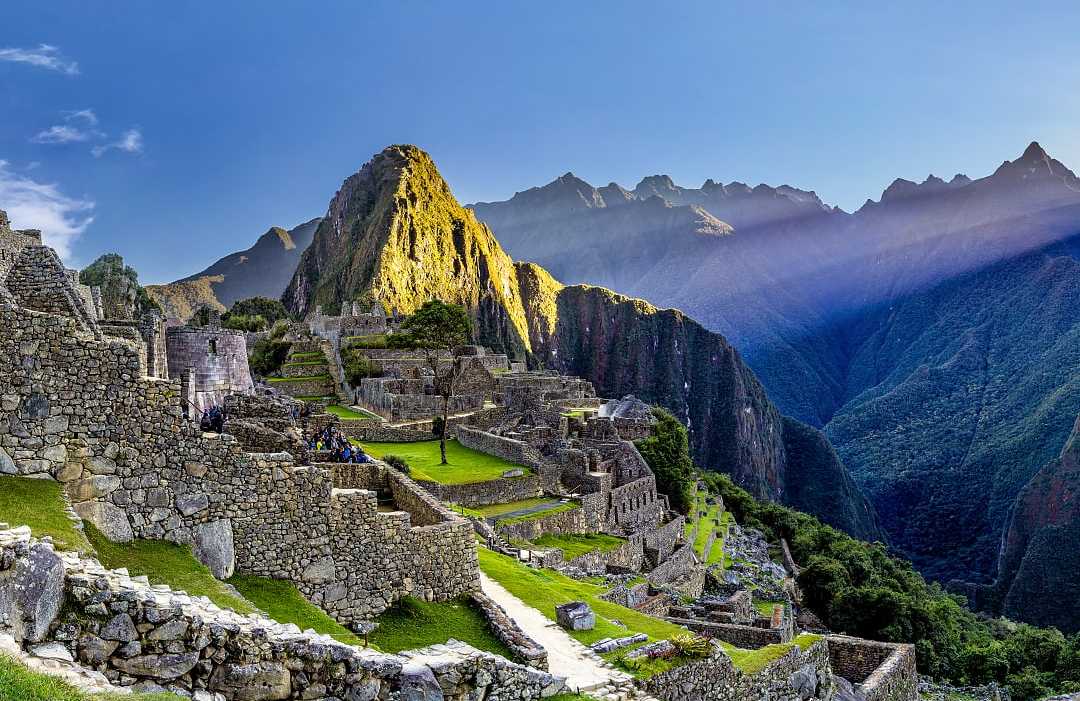 Machu Picchu, Peru The great Inca city of Machu Picchu in Peru