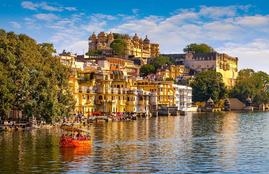 Pichola Lake in Udaipur, India