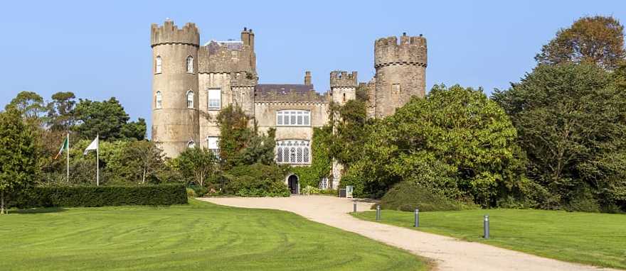 Malahide Castle, a jewel of Irish history, Dublin, Ireland