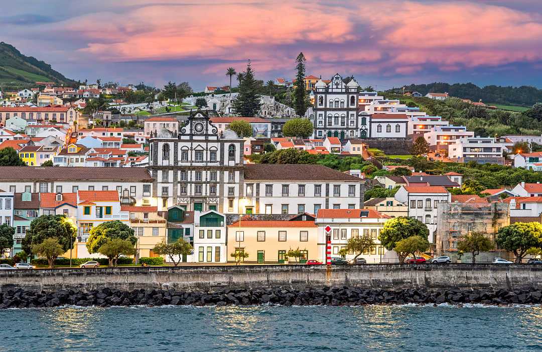 Faial Island in the Azores, Portugal