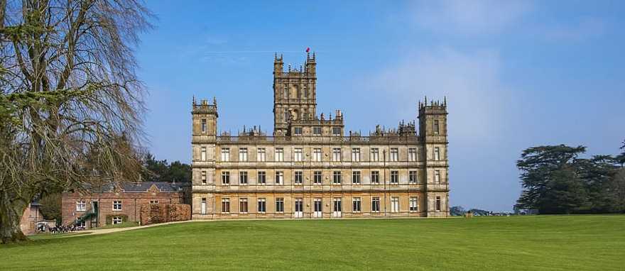 Highclere Castle, the primary set for Downton Abbey