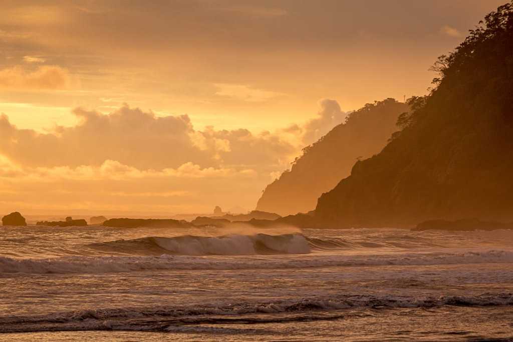 Jaco Beach in Puntarenas Province, Costa Rica