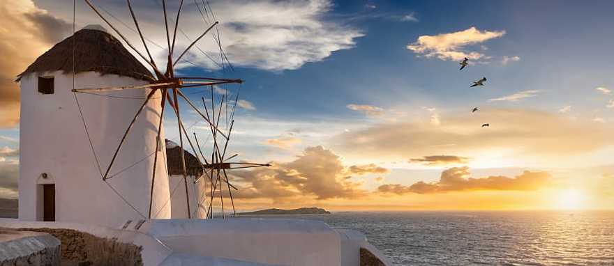 Windmills of Mykonos, Greece