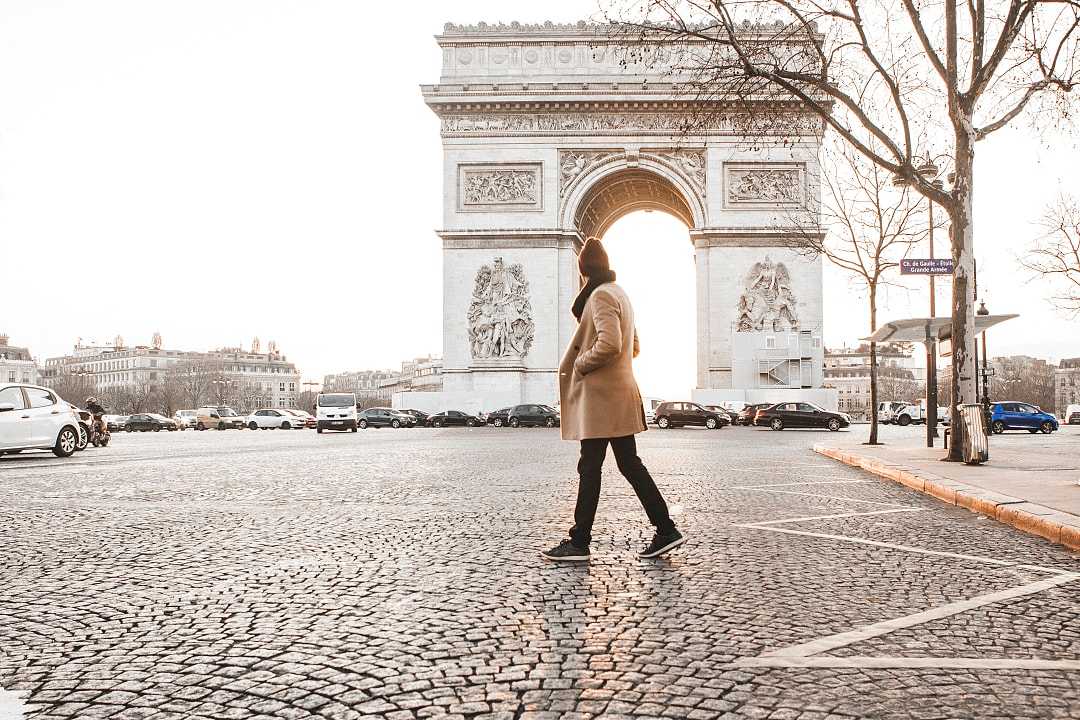 Arc de Triomphe in Paris, France