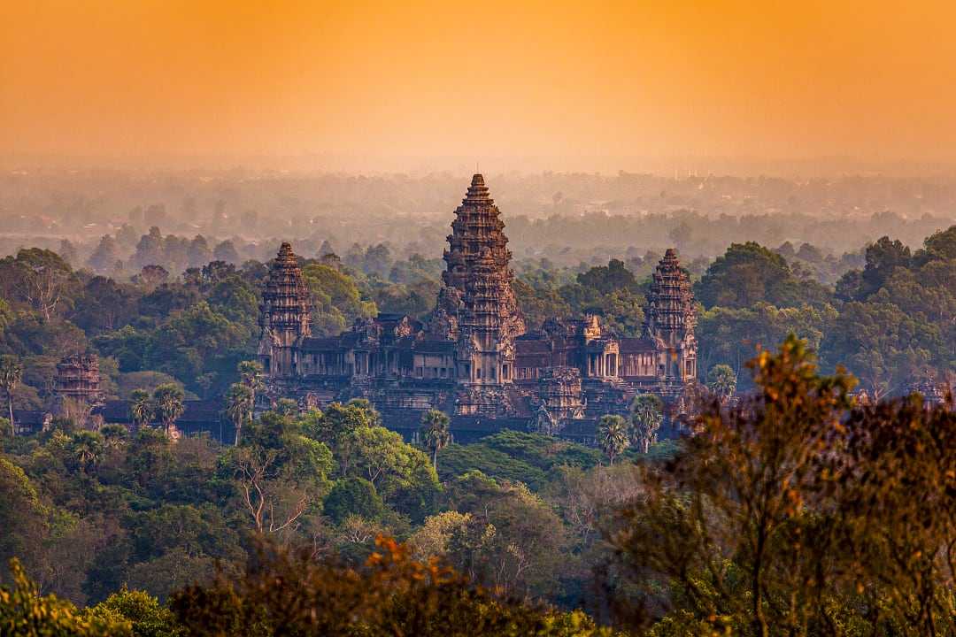 Angkor Wat in Siem Reap, Cambodia