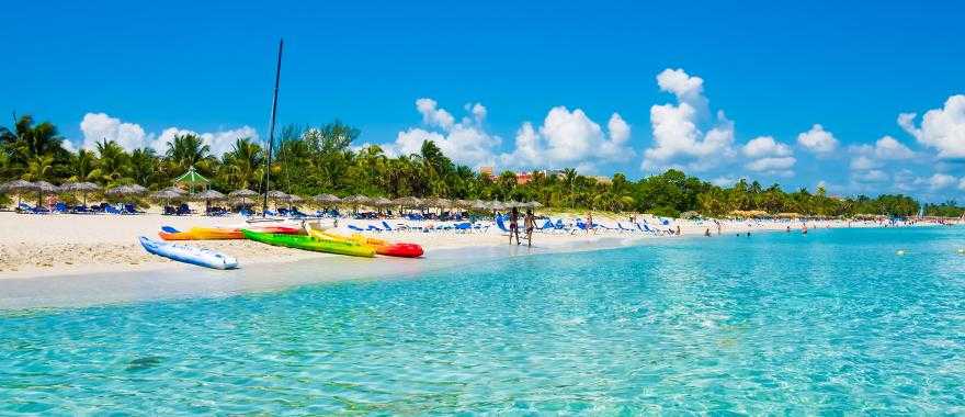 Varadero beach in Cuba