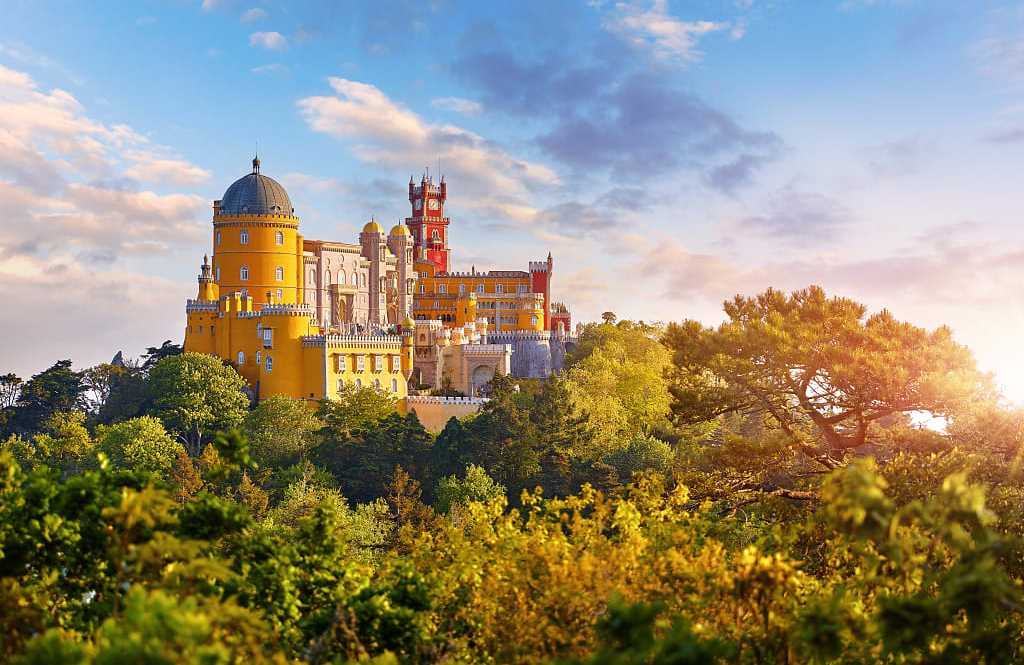 Pena Palace in Sintra, Portugal