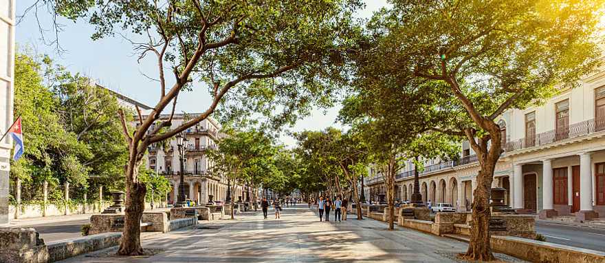 Paseo del Pradoa in Havana, Cuba