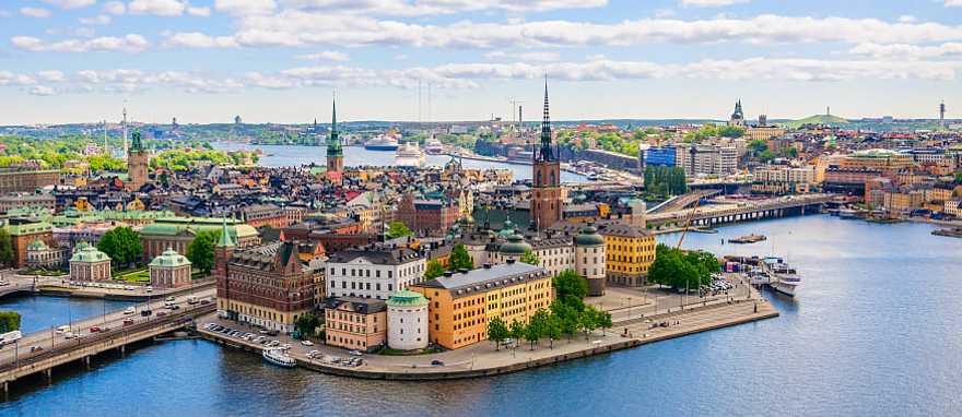 View of Gamla Stan in Stockholm, Sweden