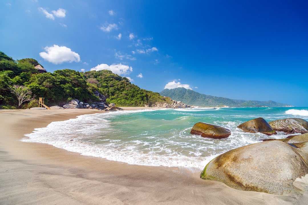 Cabo San Juan in Tayrona National Park, Colombia