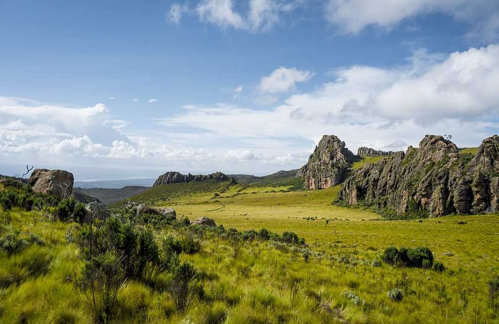 Beautiful landscape, Aberdare National Park, Kenya