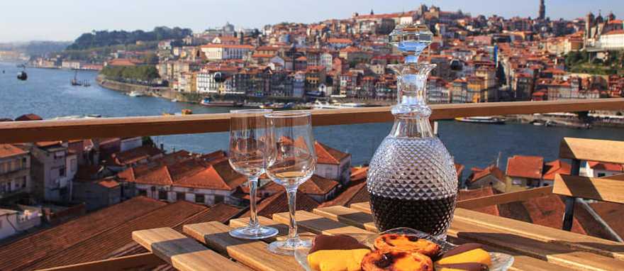 Enjoy the sunrise and views of the Douro River, Porto, Portugal